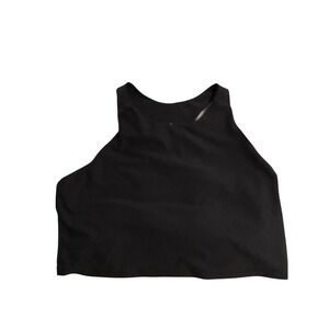 Old Navy Active Womens Black Crop Tank 2X‎ Plus